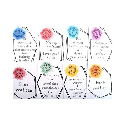 Buy 2022 latest Funny Affirmation Card Gift,Swear cards for self ...