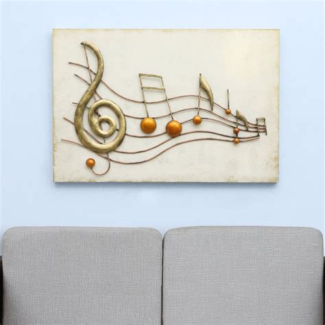 Buy VEDAS Birdie Metal Music Instruments Wall Accent from Vedas at just ...