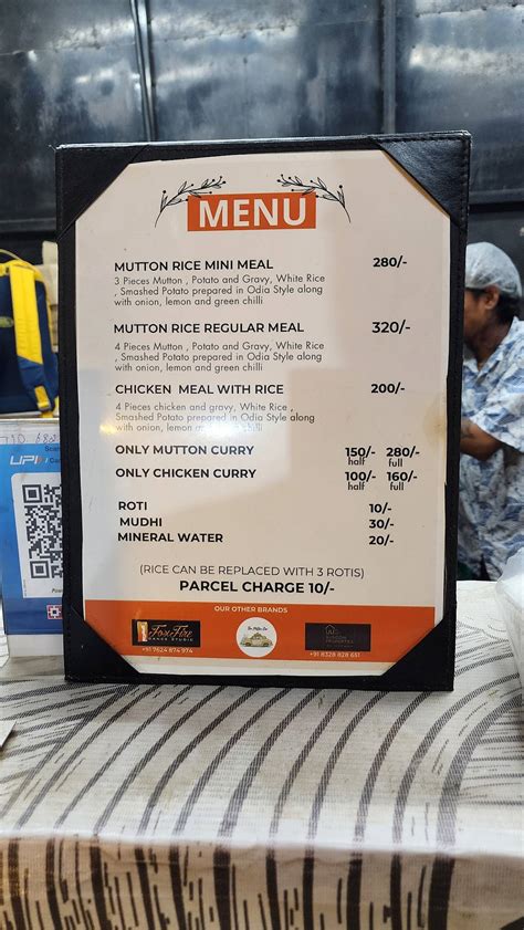 Menu at The Mutton Car (Non-veg Odia Restaurant), Bengaluru
