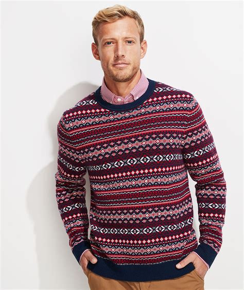 Men's Sweater Fair Isle
