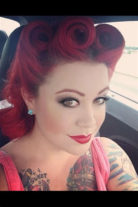 33 Ravishing Retro Hairstyles ... | Pin up hair, Retro hairstyles ...