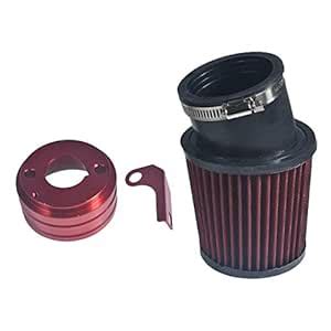 HGC 62mm Inlet Air Filter With Adapter Kit For Predator 212cc 6.5 HP ...