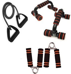 Dr Pacvu Athletes Choice Pack of 4 Combo | Hand Gripper, Pushup Bar ...