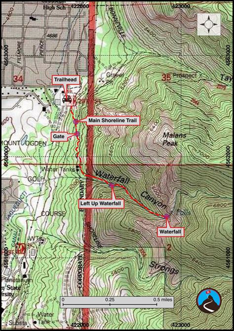 Hiking Waterfall Canyon - Ogden - Road Trip Ryan