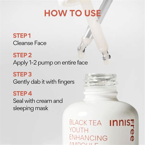 Innisfree Black Tea Youth Ampoule 30ML – INNISFREE India