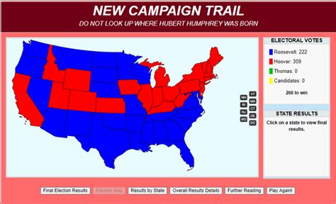 FDR Election Map 的图像结果