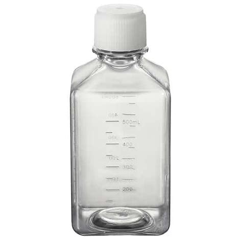 Cole-Parmer Sterile PET Media Bottles, Individually-Packed, 250 mL; 100 ...