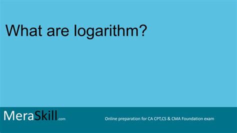 Image result for Logarithm PPT View