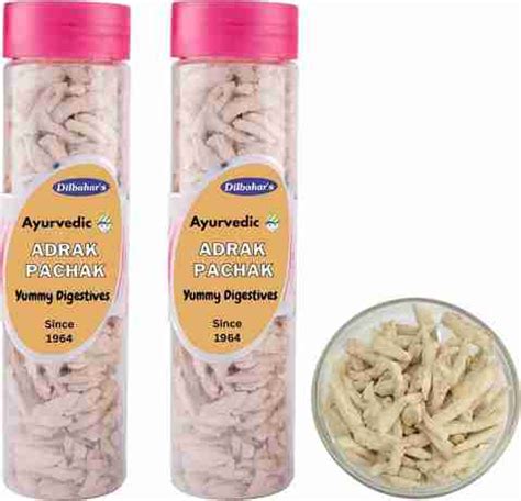 Dilbahar Yummy Digestive Adrak Pachak 100g (Pack of 2) ginger Price in ...