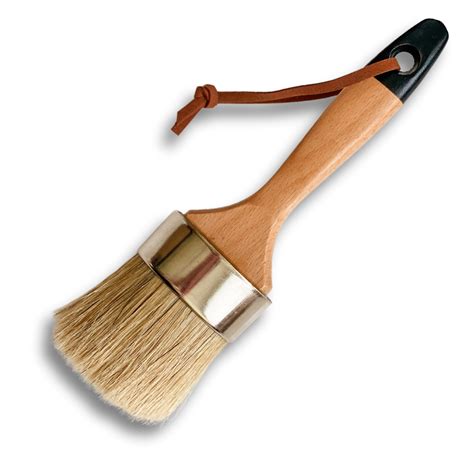 Large Oval Natural Bristle Brush - Bird on the Hill Designs