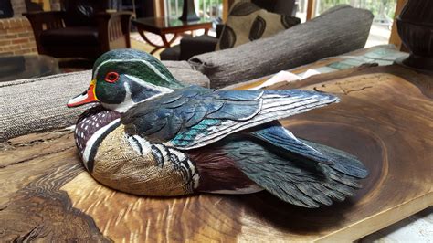 Wood Duck Drake by Rick Mignano 2016 | Wood ducks, Waterfowl art, Decoy ...