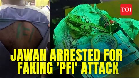 Kerala: Indian Army soldier, friend detained after fabricated 'PFI ...