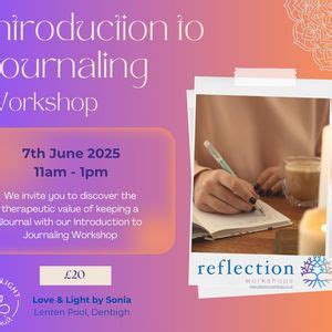 Introduction to Journaling Workshop at Love & Light by Sonia - Suitable ...