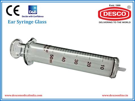 Ear Syringe Glass - Manufacturers, Suppliers & Exporters India