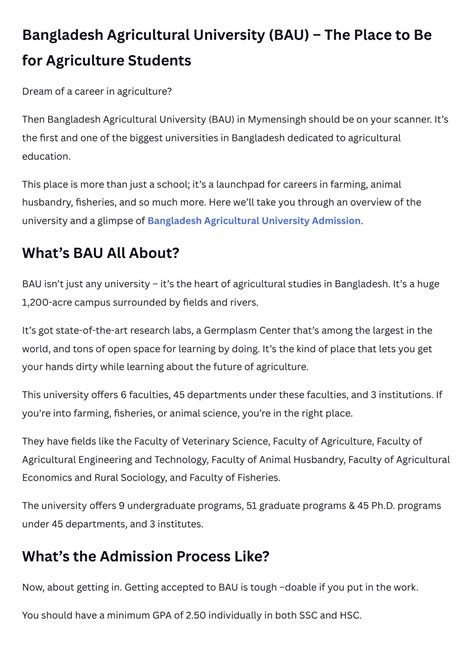 PPT - Bangladesh Agricultural University (BAU) – The Place to Be for Agriculture Students ... - map of bangladesh agricultural university