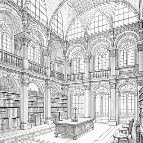 Library Drawing 的图像结果