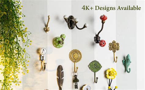 Four Sitting Cats In A Row Framed Wall mounted Wall Hook