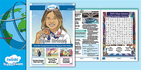 NewsRoom KS2 News Magazine - September 2021 (teacher made)