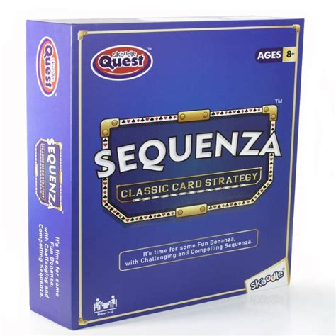 Skoodle Quest Sequenza Classic Card Game | Buy Online at Toycra