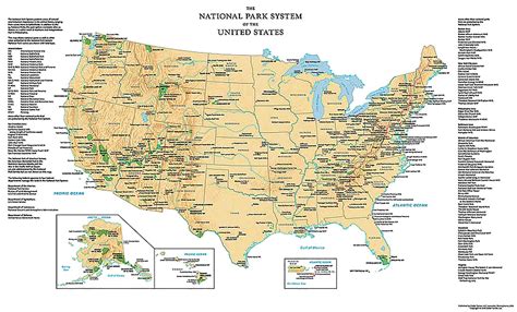 Map Of National Parks