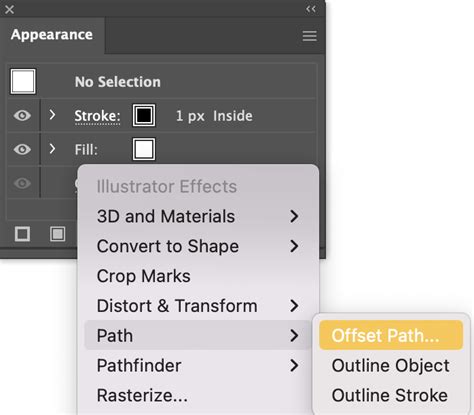 Image result for Offset Path Example