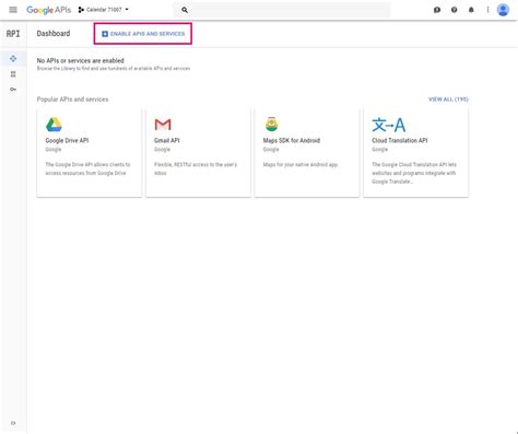 Image result for Google Calendar API Key