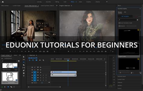 Image result for Premiere Pro Tutorials for Beginners