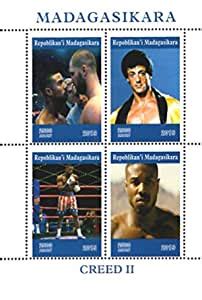 Stamps-Hobby: Madagascar 2019 Creed II Boxing Sports 4v Mint Miniature ...