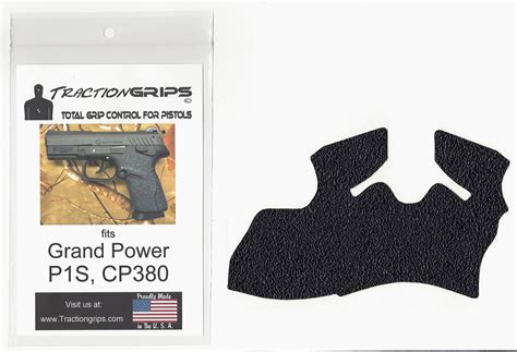 Buy Tractiongrips Rubber Grip Tape Overlay for Grand Power P1S and ...