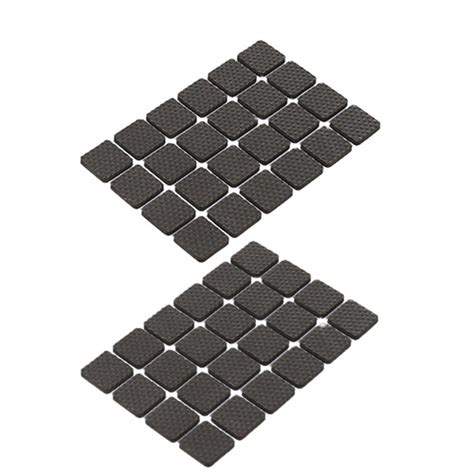 Vosarea 48pcs Rubber Floor Protectors Furniture Floor Protector Pad for ...