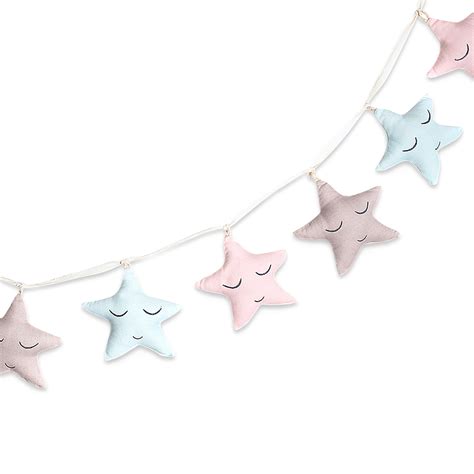 Nursery Decor Star Bunting | Masilo Linen for Littles