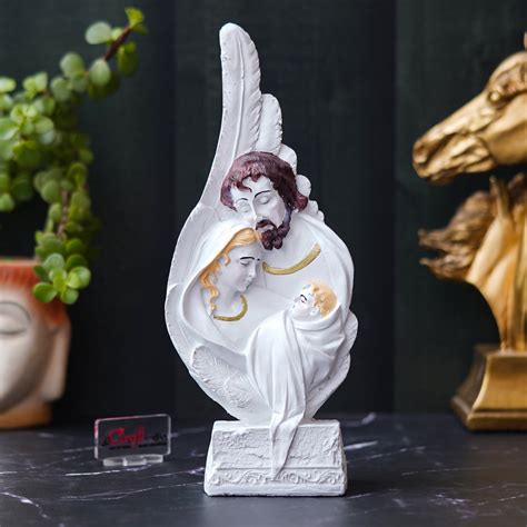 Holy Jesus Christ Family Statue Religious Decorative Showpiece ...
