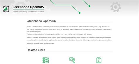 Open Source Vulnerability Scanner 的图像结果