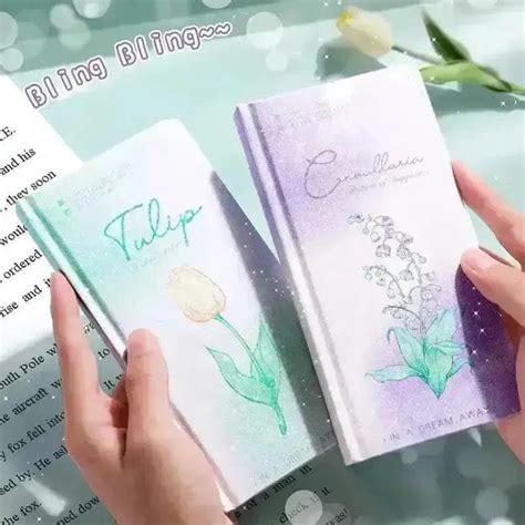 Gradient Flower Planner Notebook