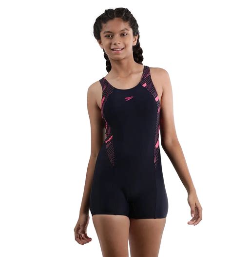 Buy Speedo Hyperboom Splice Muscle Back Legsuit True-Navy-Electricpink ...