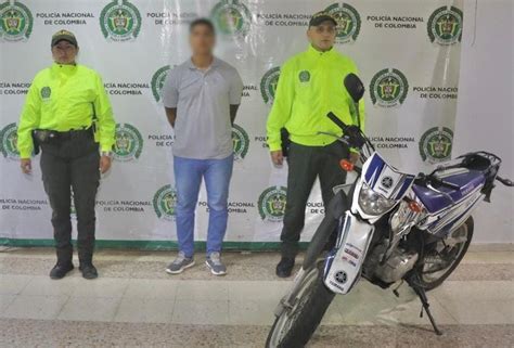 Fue capturado hombre con una motocicleta que había sido hurtada en la ...