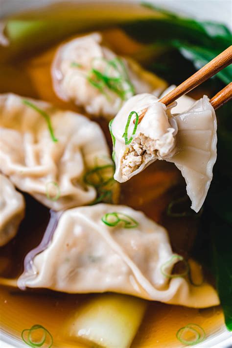 Einfache vegane Wan Tan Suppe · Eat this!