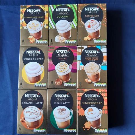 NescafÉ Nescafe Gold Coffee Latte Cappuccino - 8 Sachets, India | Ubuy