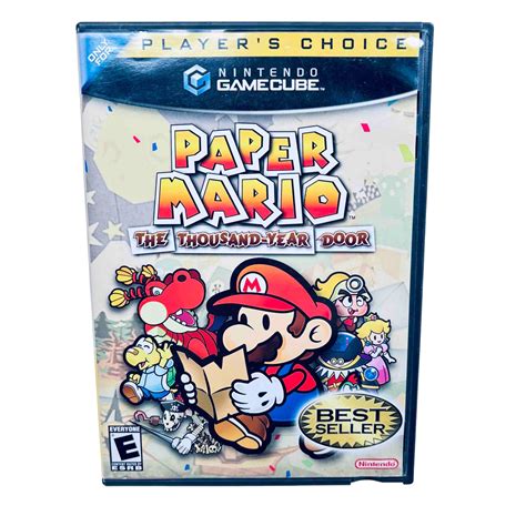 Nintendo GameCube Paper Mario: The Thousand-Year Door Video Game