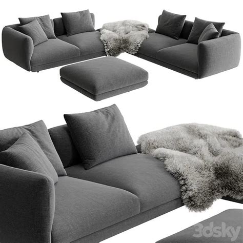 Boconcept Salamanca corner 3dsMax Model – 3DSky Model Free