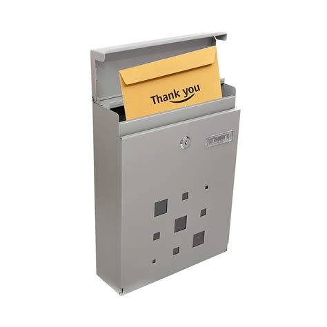 PEELCO Modern Rust & Weather Proof - Vertical Wall Mount Locking ...
