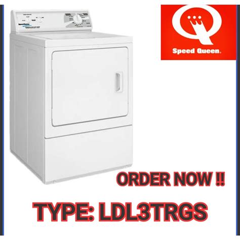 Jual PENGERING SPEEDQUEEN / DRYER SPEED QUEEN LDL3TRGS (15KG, BERSIH 10 ...