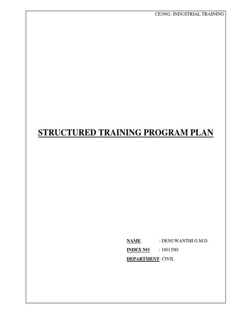 Developing Plan for a Training Programme 的图像结果