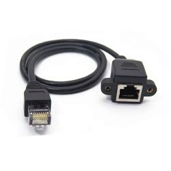 RJ45 50cm Panel Type Ethernet Extension Cable Motorobit - Motorobit.com