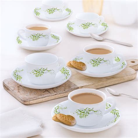 Buy Erba Cup & Saucer Set 140 ml x 4 at Best Price Online in India ...