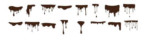 Image result for Chocolate Paint Drips Vector