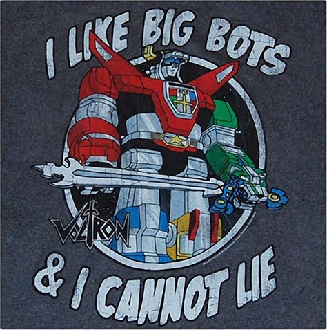 Buy Voltron Defender of The Universe I Like Big Bots T-Shirt Online at ...