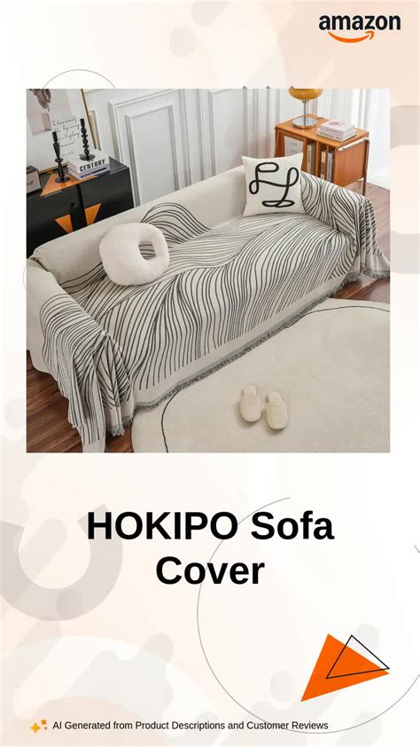 Watch HOKIPO Sofa Cover on Amazon Live
