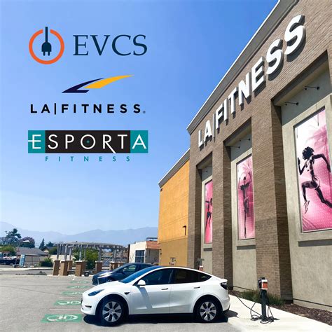 EVCS Begins Installation of EV Chargers at LA Fitness & Esporta Fitness