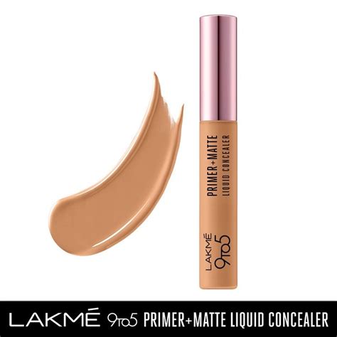 Lakme 9to5 Primer+Matte Liquid Concealer 30 Cinnamon - 5.4 ml – Kunchals